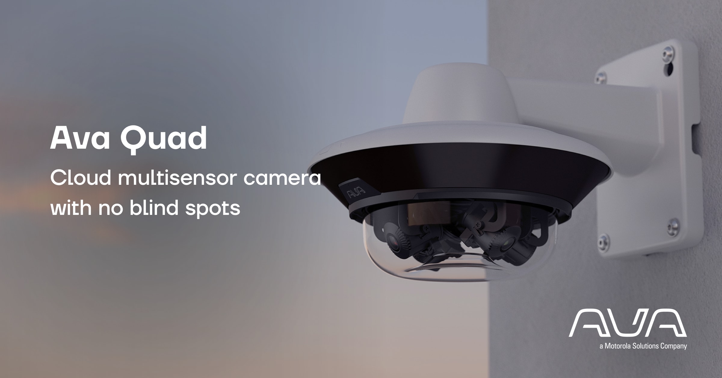 Ava Quad AI cloud security camera Ava